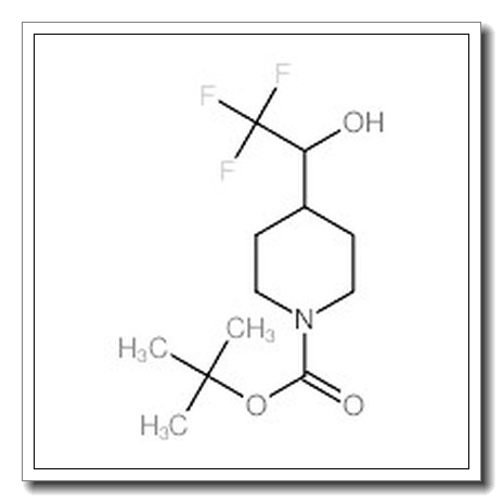 tert-Butyl 4-(2,2,2-trifluoro-1-hydroxyethyl)piperidine-1-carboxylate