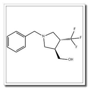 反式-(1-苄基-4-(三氟甲基)吡咯烷-3-基)甲醇
