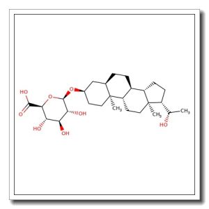 Pregnanediol 3α-O-β-D-glucuronide
