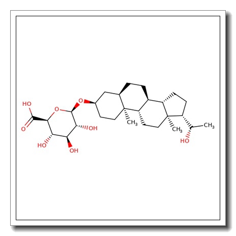 Pregnanediol 3α-O-β-D-glucuronide