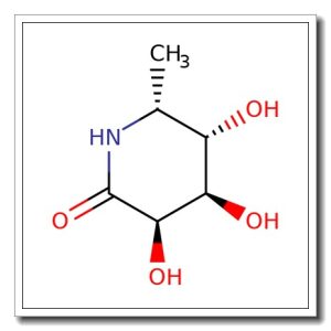 (3R, 4R, 5S, 6R) – 6- Methyl-3, 4, 5- trihydroxy-2- piperidinone