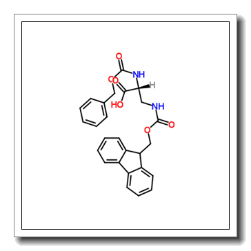 (2R)-3-(9H-fluoren-9-ylmethoxycarbonylamino)-2-(phenylmethoxycarbonylamino)propanoic acid CAS 185968-90-5