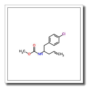 Methyl [1-(4-chlorophenyl)-4-penten-2-yl]carbamate