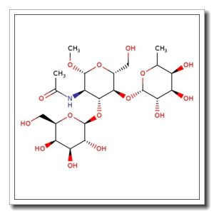 Lewis A trisaccharide methyl glycoside