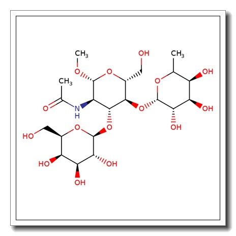 Lewis A trisaccharide methyl glycoside