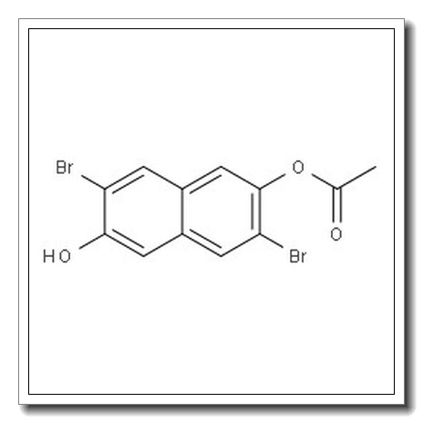 3,7-二溴-6-羟基-2-萘基乙酸酯