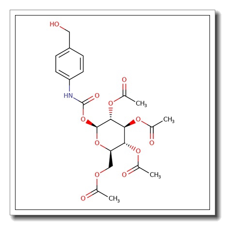 N-[4-(Hydroxymethyl)phenyl]-O-(2,3,4,6-tetra-O-acetyl-β-D-glucopyranosyl)carbamate CAS 186653-71-4