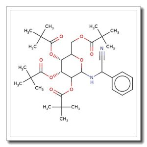 N-(2′-Phenylacetonitrile)-2,3,4,6-tetra-O-pivaloyl-D-glucopyranoside