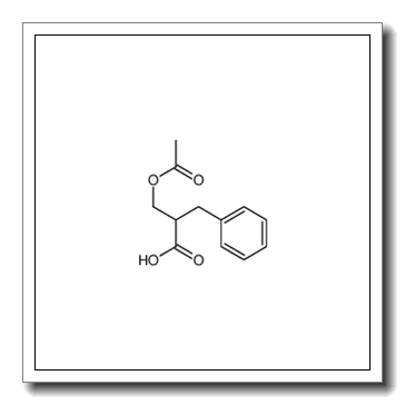 2-(acetoxymethyl)-3-phenyl-propanoic acid