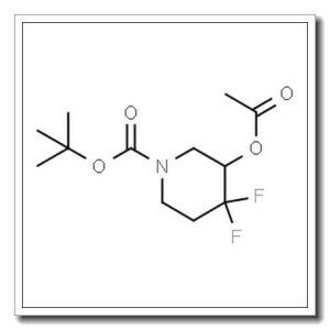 2-Methyl-2-propanyl 3-acetoxy-4,4-difluoro-1-piperidinecarboxylate