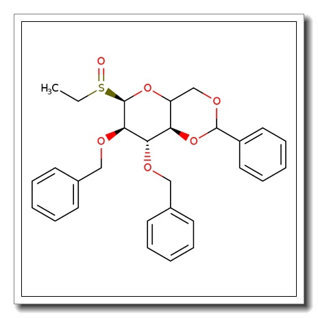 Ethyl 2,3-di-O-benzyl-4,6-O-benzylidene-a-D-thiomannopyranoside S-oxide CAS 188357-34-8