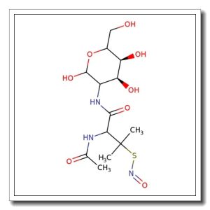 N-(2-Deoxy-D-glucopyranosyl)-S-nitroso-N-acetyl-D,L-pencillamine