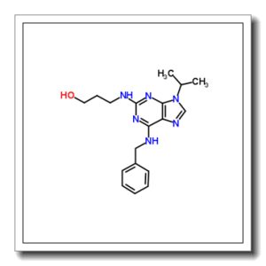 3-[[6-(benzylamino)-9-propan-2-ylpurin-2-yl]amino]propan-1-ol