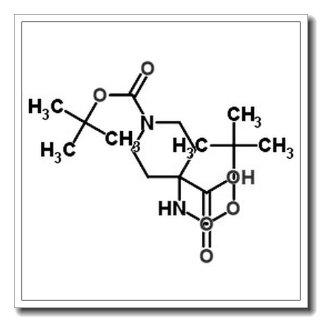1-[(2-methylpropan-2-yl)oxycarbonyl]-4-[(2-methylpropan-2-yl)oxycarbonylamino]piperidine-4-carboxylic acid CAS 189321-65-1 