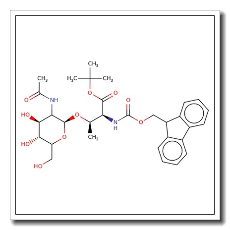 2-Acetamido-2-deoxy-a-D-galactopyranosyl-(N-Fmoc)-L-threonine tert-butyl ester CAS 189561-75-9