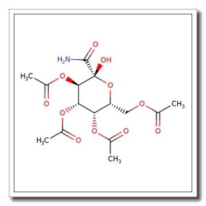 C-(2,3,4,6-Tetra-O-acetyl-1-hydroxy-b-D-galactopyranosyl)formamide