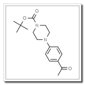 2-Methyl-2-propanyl 4-(4-acetylphenyl)-1-piperazinecarboxylate