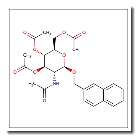 2-Naphthylmethyl 2-acetamido-3,4,6-tri-O-acetyl-2-deoxy-b-D-glucopyranoside CAS 190181-66-9