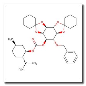 6-O-Benzyl-1-(-)-carboxymenthyl-2,3:4,5-di-O-cyclohexylidene-L-myo-inositol