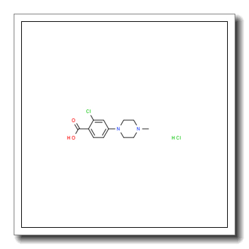 2-Chloro-4-(4-methylpiperazin-1-yl)benzoic acid hydrochloride CAS 1910051-14-7
