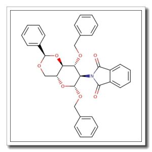 Benzyl 3-O-benzyl-4,6-O-benzylidene-2-deoxy-2-N-phthalamido-a-D-glucopyranoside