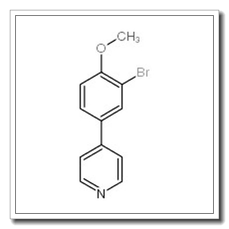 4-(3-Bromo-4-methoxyphenyl)pyridine CAS 191602-60-5 