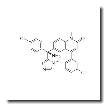 (S)-6-[amino(4-chlorophenyl)(1-methyl-1H-imidazol-5-yl)methyl]-4-(3-chlorophenyl)-1-methyl-2(1H)-quinolinone CAS 192185-71-0
