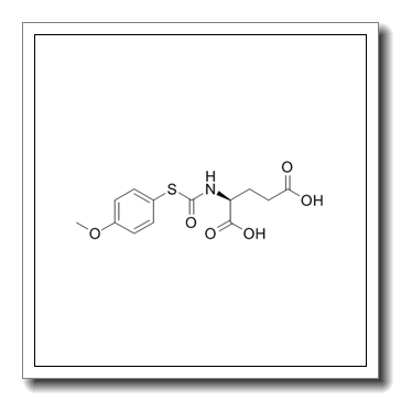 (2S)-2-[(4-methoxyphenyl)sulfanylcarbonylamino]pentanedioic acid CAS 192203-60-4