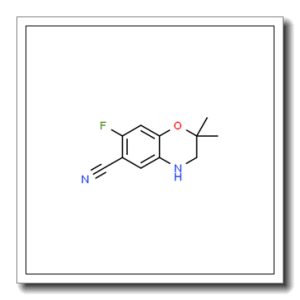 7-氟-2,2-二甲基-3,4-二氢-2H-苯并[B][1,4]噁嗪-6-腈