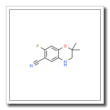 7-Fluoro-2,2-dimethyl-3,4-dihydro-2H-benzo[b][1,4]oxazine-6-carbonitrile CAS 1923052-20-3
