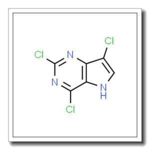 2,4,7-三氯-5H-吡咯并[3,2-D]嘧啶