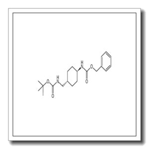 (tert-butoxy)-N-({trans-4-[(phenylmethoxy)carbonylamino]cyclohexyl}methyl)carboxamide