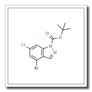 tert-Butyl 4-bromo-6-chloro-1H-indazole-1-carboxylate