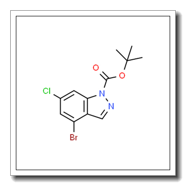 tert-Butyl 4-bromo-6-chloro-1H-indazole-1-carboxylate CAS 1934706-60-1