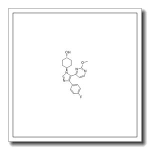 反式-1-(4-羟基环己基)-4-(4-氟苯基)-5-(2-甲氧基嘧啶-4-基)咪唑