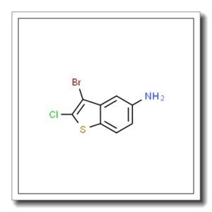 3-溴-2-氯苯并[B]噻吩-5-胺