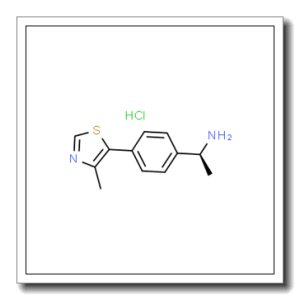 (S)-1-(4-(4-甲基噻唑-5-基)苯基)乙-1-胺盐酸盐