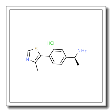 (S)-1-(4-(4-甲基噻唑-5-基)苯基)乙-1-胺盐酸盐