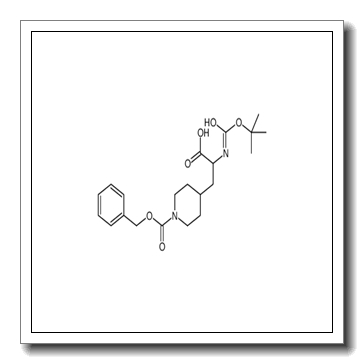 2-[(2-methylpropan-2-yl)oxycarbonylamino]-3-(1-phenylmethoxycarbonylpiperidin-4-yl)propanoic acid CAS 195877-90-8