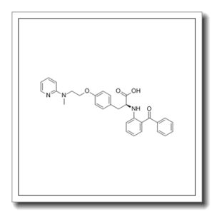N-(2-苯甲酰基苯基)-O-[2-(甲基-2-吡啶基氨基)乙基]-L-酪氨酸