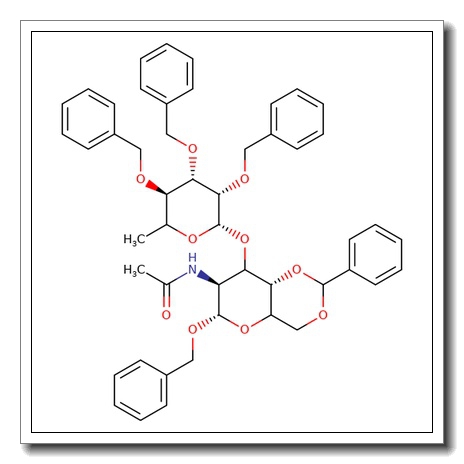 Benzyl 2-acetamido-3-O-(2,3,4-tri-O-benzyl-a-L-fucopyranosyl)-4,6-O-benzylidene-2-deoxy-a-D-glucopyranoside CAS 196941-73-8