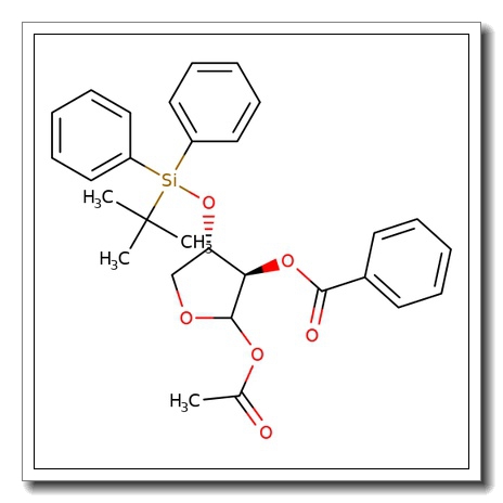1-OAcetyl-2-O-benzoyl-3-O-tert-butyldiphenylsilyl-L-threofuranose CAS 1971879-01-2