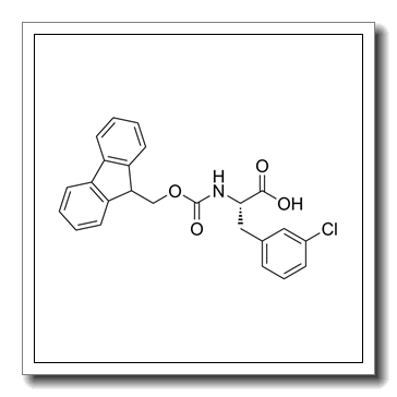 (2S)-3-(3-chlorophenyl)-2-(9H-fluoren-9-ylmethoxycarbonylamino)propanoic acid CAS 198560-44-0