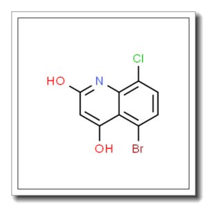 5-溴-8-氯-2-羟基喹啉-4(1H)-酮