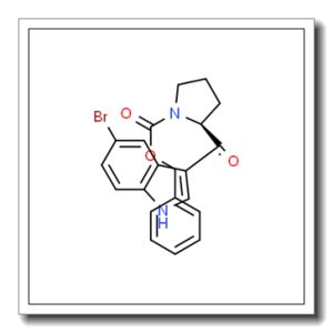 (S)-2-(5-溴-1H-吲哚-3-羰基)吡咯烷-1-羧酸苄酯