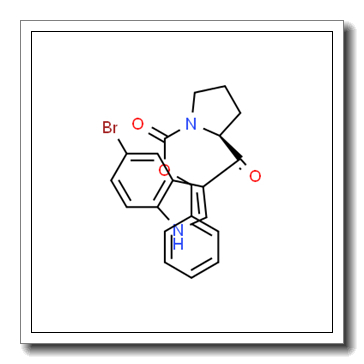 (S)-2-(5-溴-1H-吲哚-3-羰基)吡咯烷-1-羧酸苄酯