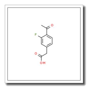 2-(4-Acetyl-3-fluorophenyl)acetic acid