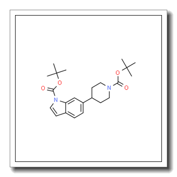 tert-Butyl 6-(1-(tert-butoxycarbonyl)piperidin-4-yl)-1H-indole-1-carboxylate CAS 2007921-10-8