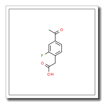 2-(4-乙酰基-2-氟苯基)乙酸
