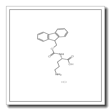 (2S)-5-amino-2-(9H-fluoren-9-ylmethoxycarbonylamino)pentanoic acid,hydrochloride CAS 201046-57-3